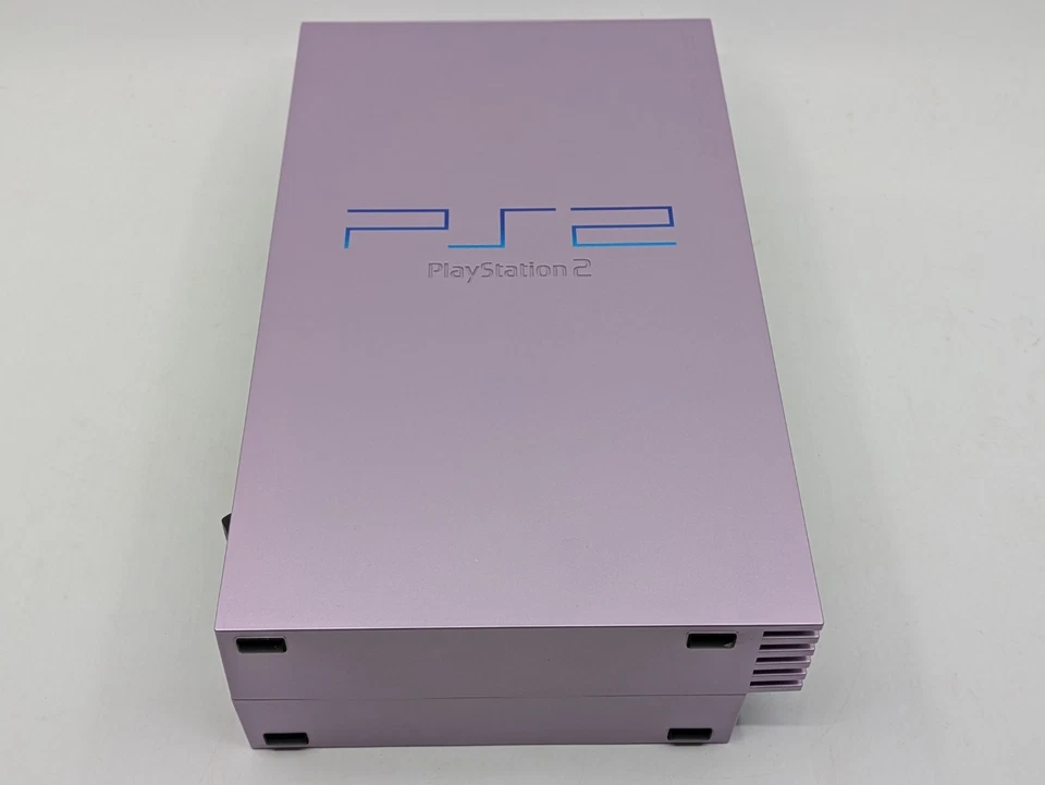 Sony PS2 Sakura Pink SCPH-50000SA NTSC-J Japan Limited Console Tested Controller - Image 2 of 4