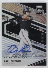 2020 Elite Extra Edition Prime Numbers A Signatures /200 Zach Britton Auto 11n6