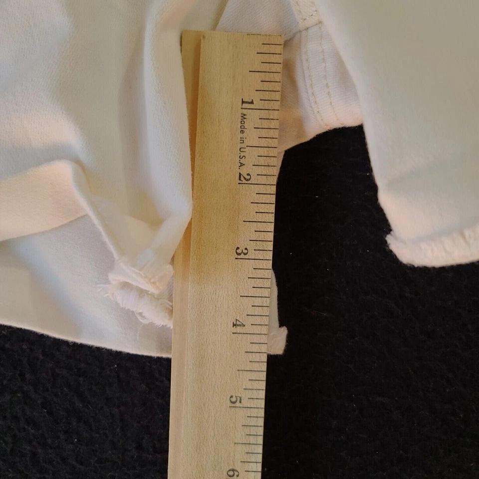 Pantalones Cortos Rock & Republic Mujer Bumpershoot Blanco Talla 2 Mezcla de Algodón Elastizados Foto 4 de 4