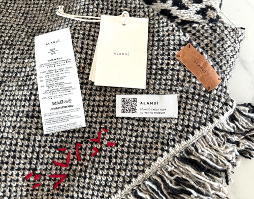 ALANUI ★ Wild Spirit Scarf Multicolore Leopardato ★ Sciarpa Sciarpa Sciarpa a Maglia Frange ★ - Foto 4 di 12