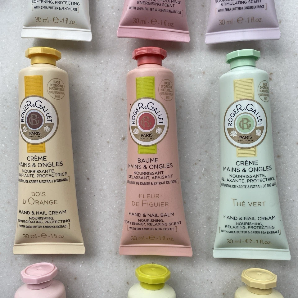Roger & Gallet 9 cremas de manos y uñas 30 ml cada una, varias fragancias nuevas sin caja florales Foto 3 de 4