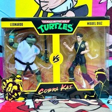 Playmates Toys Teenage Mutant Ninja Turtles VS Cobra Kai Leonardo Miguel Diaz