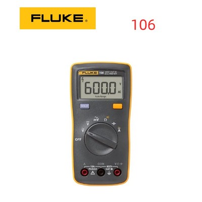 Fluke 106 Palm-sized meter Handheld Digital Multimeter 600V 10A CAT III Meter