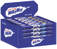 Milky Way Doppelriegel 30X43G Schokoriegel, Milchschokolade Mit Candy-Creme