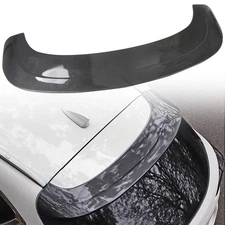 ABS Carbon Fiber Black Rear Trunk Spoiler Wing 1pcs For Mazda CX-5 2017-2024