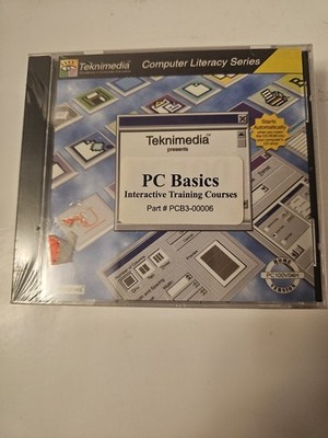 PC Basics Interactive Training Courses, 3 CDs, NEW