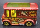 vintage hotwheels 2009 taco truck diecast model
