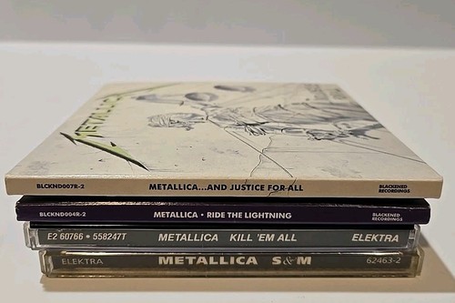 METALLICA - 4 CD LOT - ALL DISCS EXCELLENT - SEE TITLE LIST IN DESCRIPTION - Picture 2 of 16