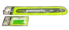 Greenworks 16" Bar & Chain Combo
