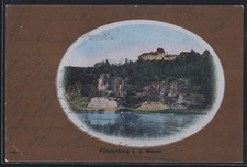 Künstler-AK Fürstenberg a. d. Weser, Ortsan...
