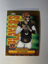2025 Topps Chrome Football Joe Burrow Power Players Refractor #PP-5 Bengals