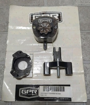 GPR Stabilizer SKV5 2006-07 GSXR600/750 Black