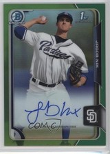 2015 Bowman Draft Chrome Pick Green Refractor 22/99 Jacob Nix #BCA-JNI Auto 2d9