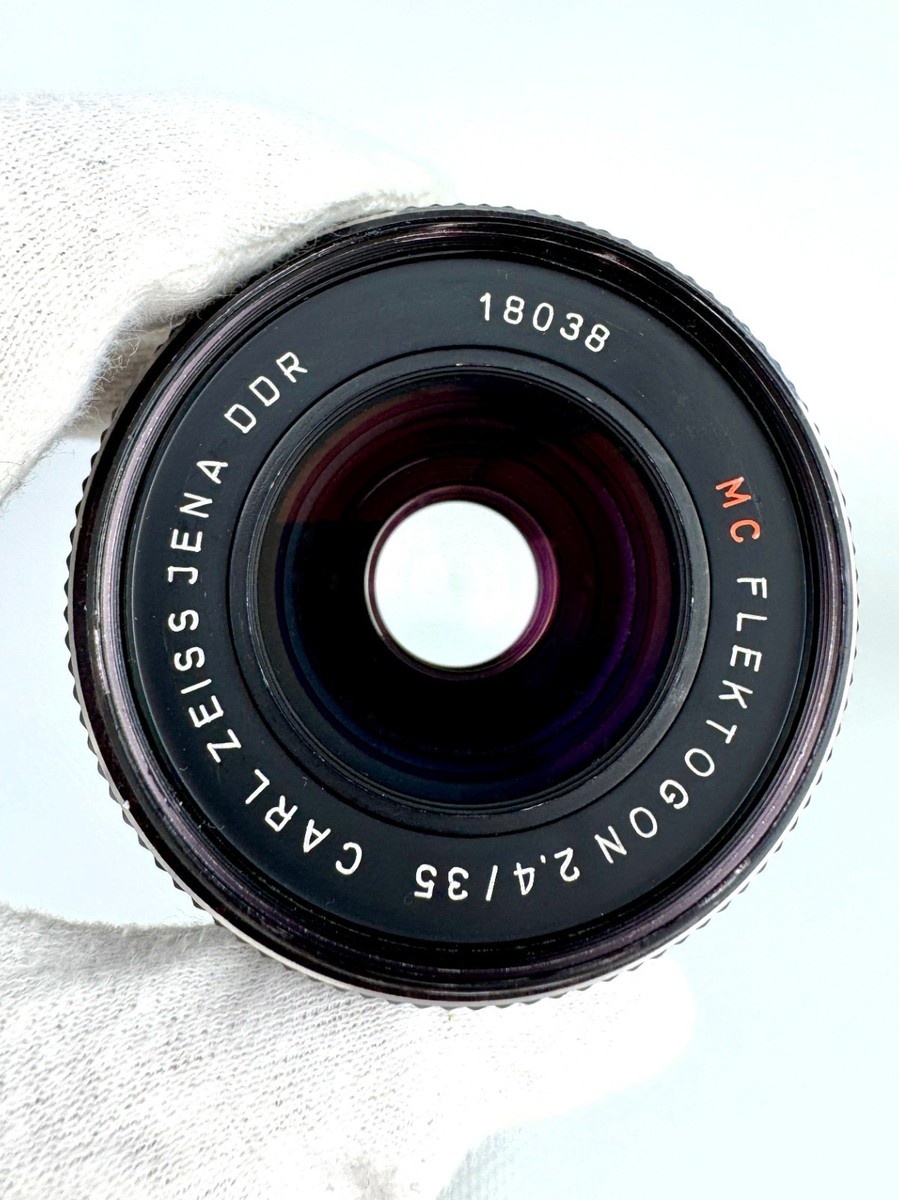 Carl Zeiss Jena Flektogon 35mm f/2.4 MC Lens M42 DDR Wide Angle