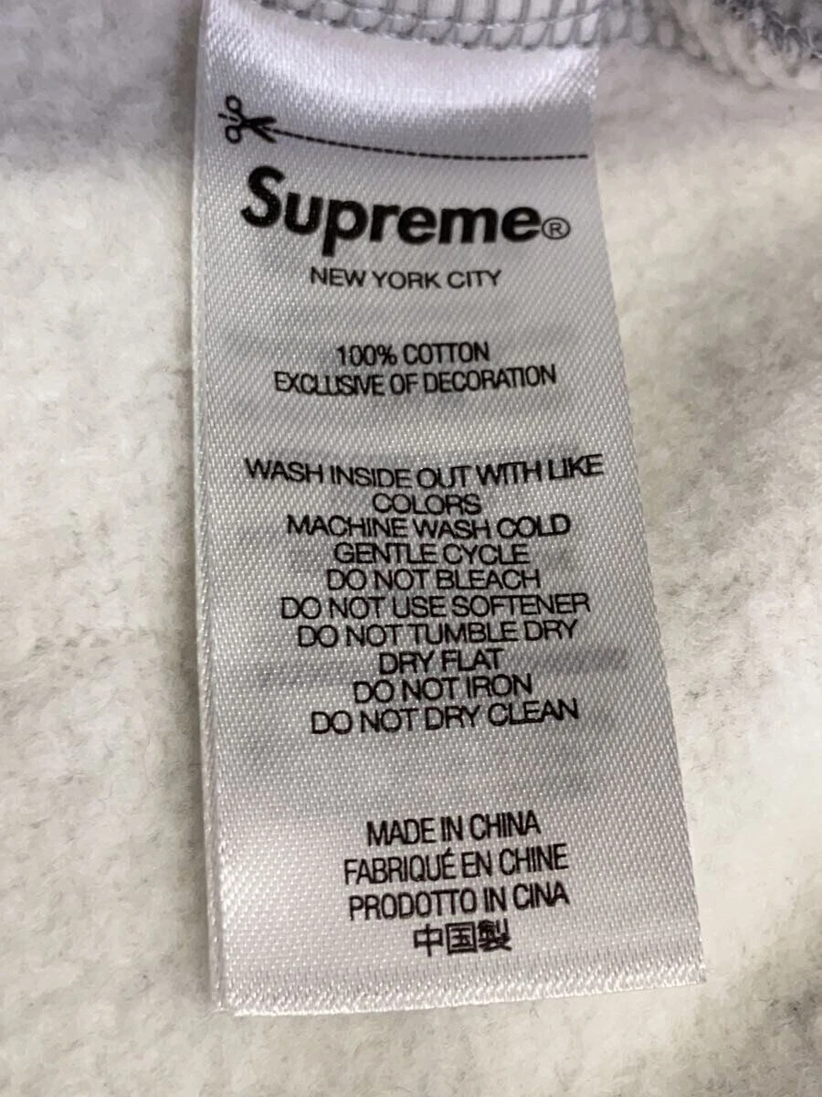 Felpa Supreme con cappuccio M cotone usata