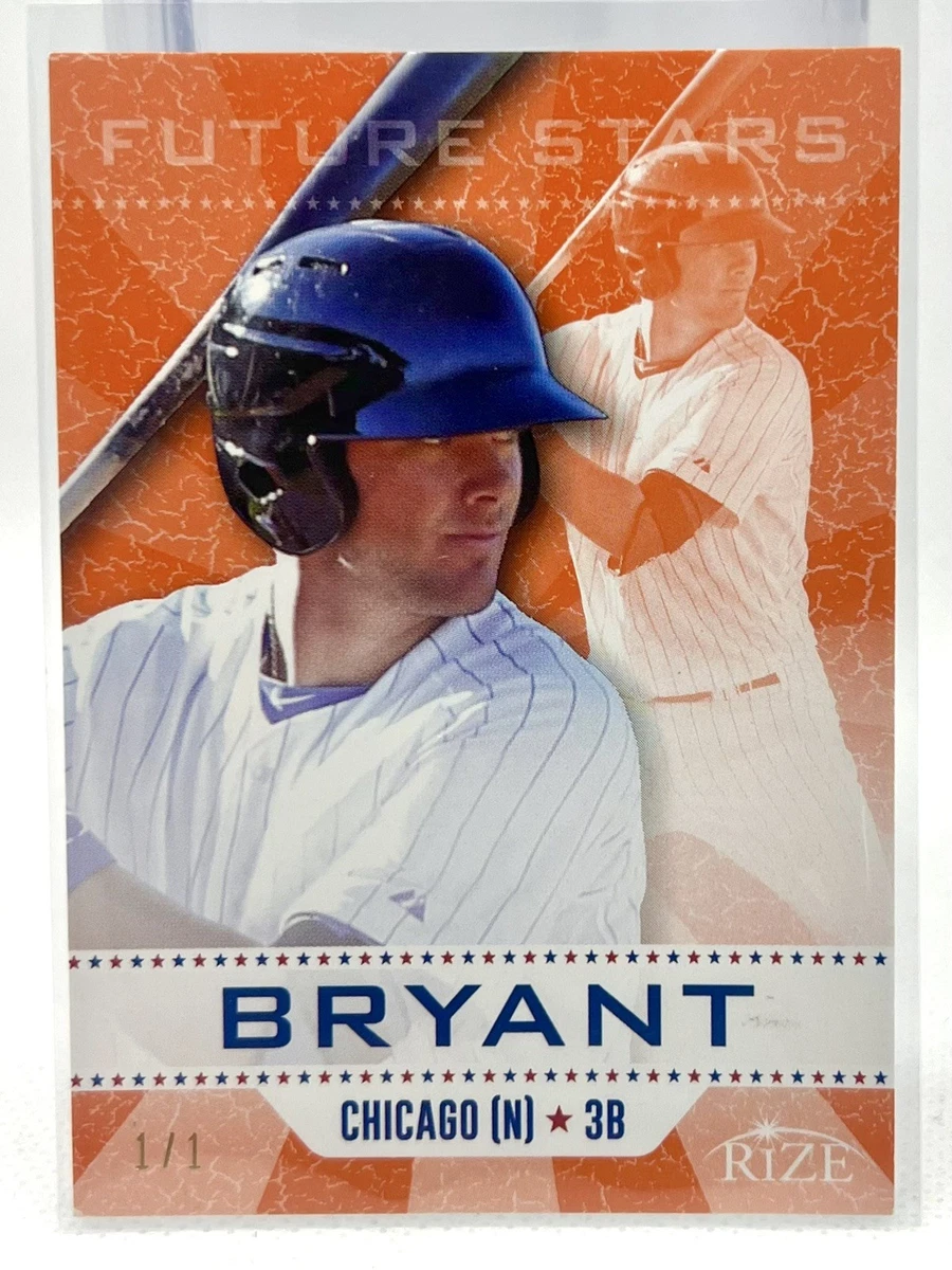 Kris Bryant Autographed Baseball Sports Trading Cards