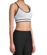 Avia - Low Support - Seamless Cami - Sports Bra - Size Medium Arctic White - NEW