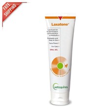 4.25oz Laxatone Tuna Gel: Effective Hairball Remedy Digestive Support for Cats