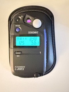 Sekonic L 308X Flashmate Light Meter