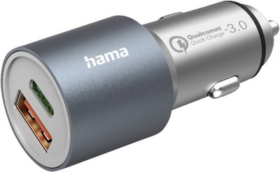 Hama Kfz-Ladeadapter 201639 USB-C USB A 20W PD + 18W QC Schnellladegerät