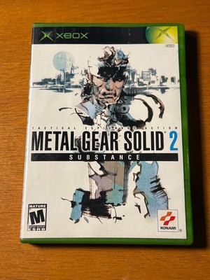 Metal Gear Solid 2: Substance (Microsoft Xbox, 2002) TESTED & WORKING