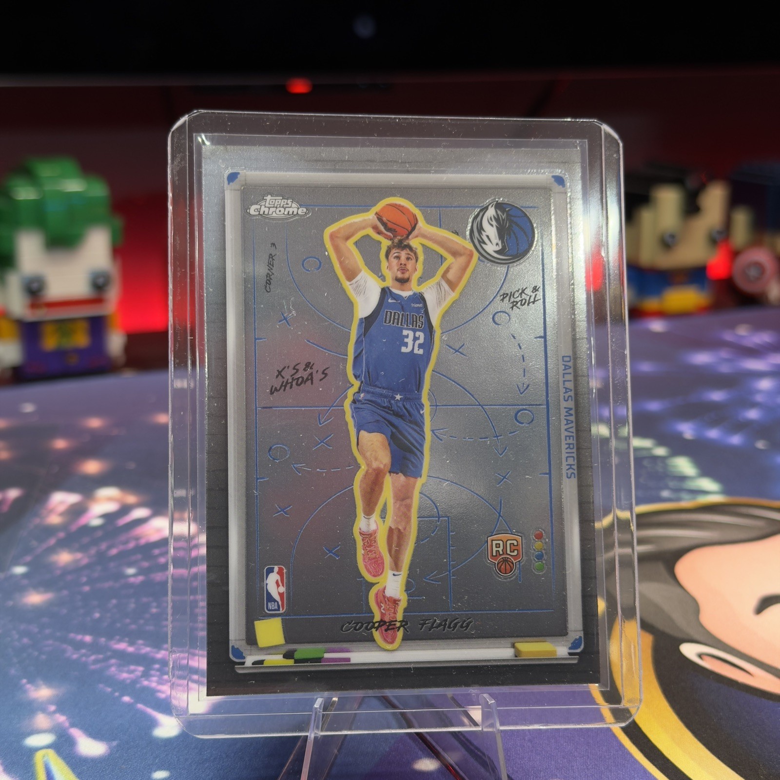 2025-26 Topps Chrome Basketball Cooper Flagg RC Rookie Refractor X’s & Whoa’s!!