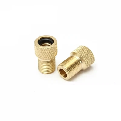 ZEROLIMITS 2 Stück Fahrradventil französisches Schrader DV Dunlop & SV Sclaverand zu Auto