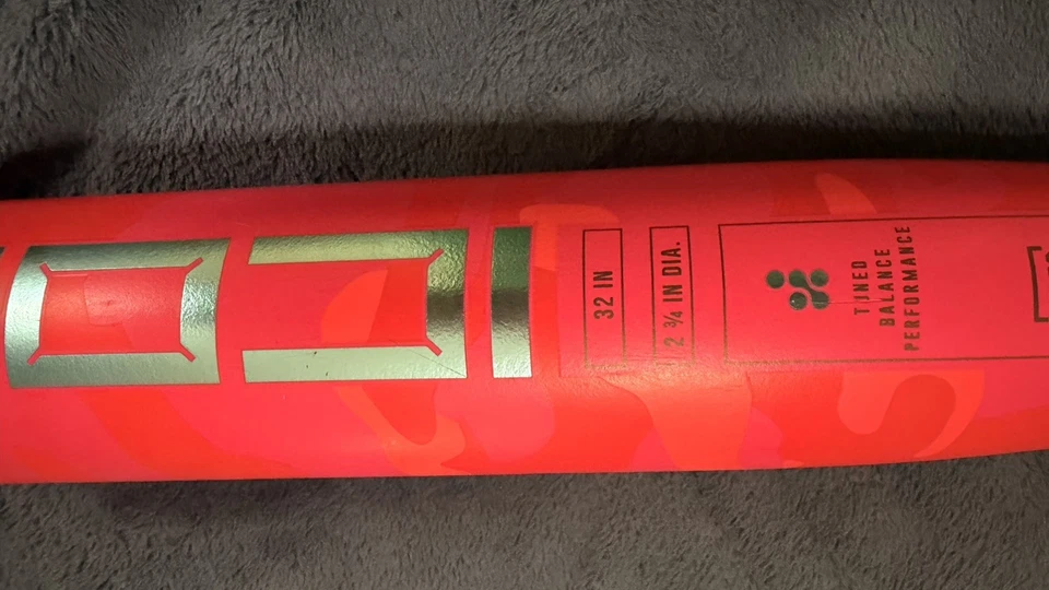 Taco de beisebol Rawlings Icon rosa unicórnio elétrico PERFEITO ESTADO 32/27 (-5) USSSA ENVIO RÁPIDO!  - Imagem 4 de 4