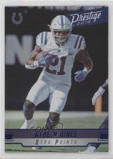 2019 Panini Prestige Xtra Points Blue Nyheim Hines #48 b6s