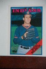 1988 Topps Traded - Bud Black #16T Cleveland Guardians VINTAGE EX FREE SHIPPING
