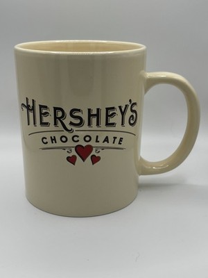 Hershey's Chocolate 24oz XL Oversized Coffee Mug With Love Hearts 5'' Extra Large