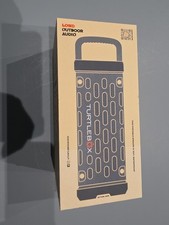 TurtleBox Ranger Loud Outdoor Portable Bluetooth 5.4 Waterproof Gray Speaker