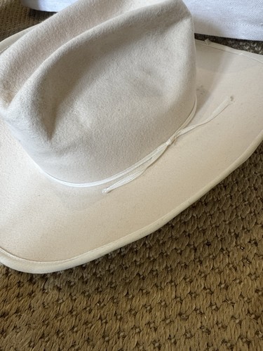 Cattleman (PELZFILZ) Hut von Smithbilt. Einzelhandel $495-$1600 online!. Größe 7 3/8 - Bild 8 von 8