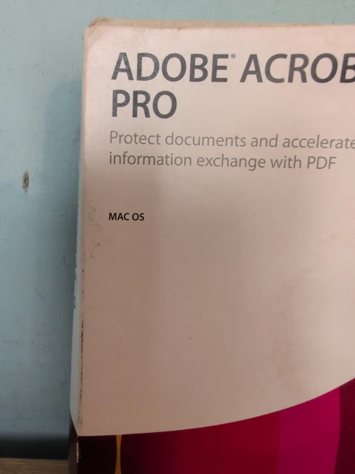Adobe Acrobat 9 Pro Professional for Mac OS Including Serial Number - Image 2 of 4