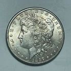 1897 S  MORGAN DOLLAR AU-BU