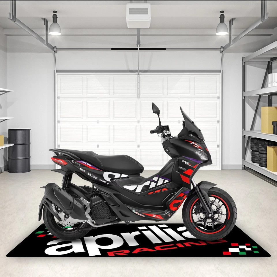 For Aprilia Floor Garage Mat V4 V4S V2 1299 MONSTER 950 821 937 939 220cm*80cm - Image 3 of 4