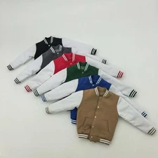 1/6 Male Fashion Baseball Jacket Coat Top Clothes Model For 12"Action Figure