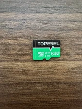TOPESEL 64GB Micro SD Card Memory Card U3 Micro SDXC Very Good 4E