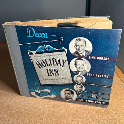 Decca Holiday Inn Record Soundtrack Bing Crosby Fred Astaire Irving Berlin 306
