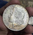 1883-O Silver Morgan Dollar BU++ Near GEM Lightly Toned