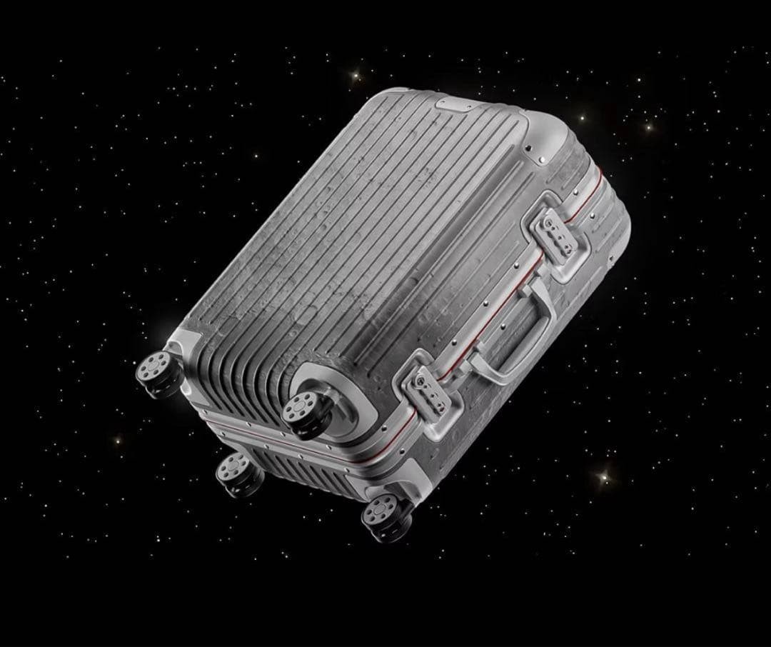 RIMOWA Original Cabina Moonwalker Aluminio Estuche de Transporte Plata 35L