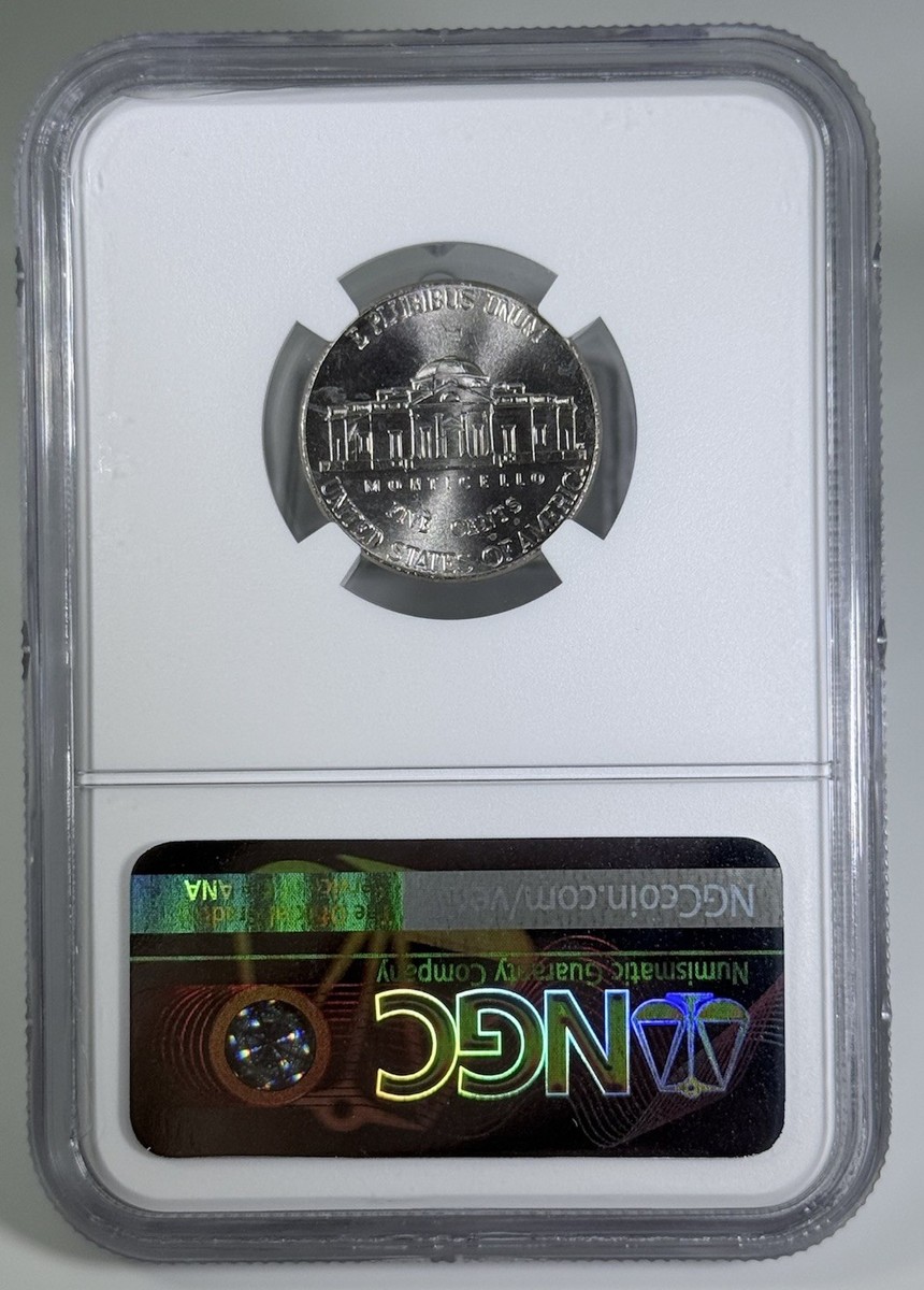1776 2026 P 5C JEFFERSON NGC MS65 AMERICA 250 UNCIRCULATED NICKEL