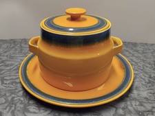 Zuppiera con piatto  Antonia Campi  - serie “Paiolo” - Richard Ginori