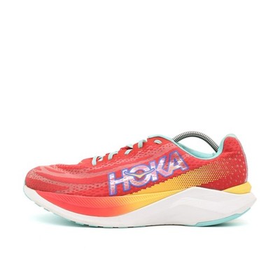 Hoka One Herren Mach X Sportschuhe EU 46  Rot Gelb Mint 1141450 CRRSCL  Serie