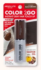 Black Brown Hair Coloring Agent 021 Ounce Temporary Root Touch Up Stick