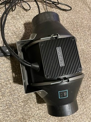 AC Infinity CLOUDLINE Series T4 4 Inch Inline Duct Fan With Hose