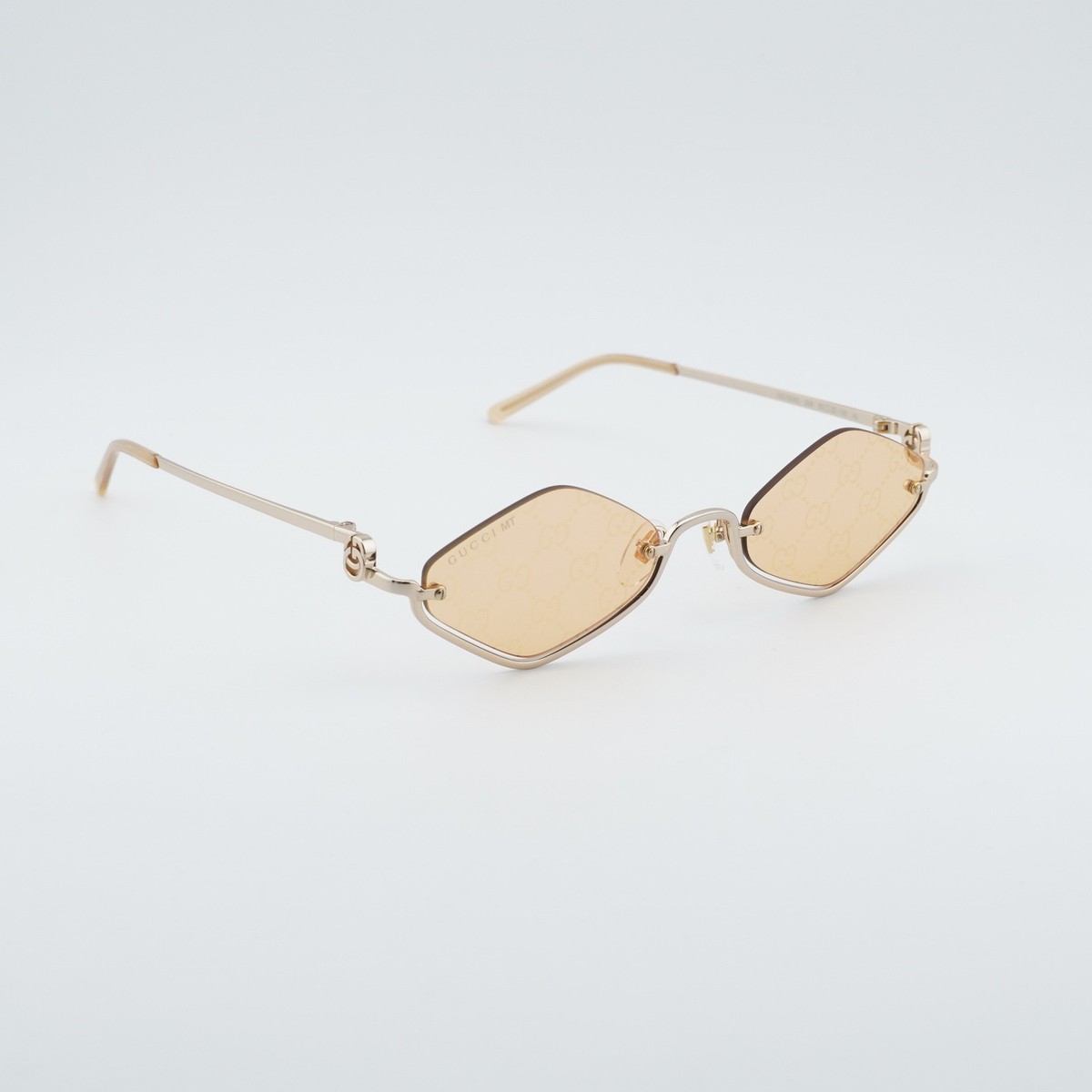 New GUCCI Sunglasses GG0227S-004 62 gold authentic brand new with original case Gucci GG0227S 004 Gold Sunglasses – Online Sale UK main image 2