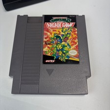 Nintendo TMNT II The Arcade Game NES Grey Ultra Games NES-2N-USA Retro Cartridge