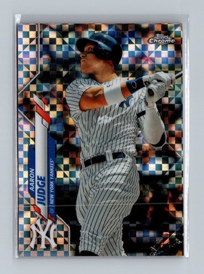 Aaron Judge 2020 Topps Chrome #50 X-Fractor Refractor New York Yankees A3E