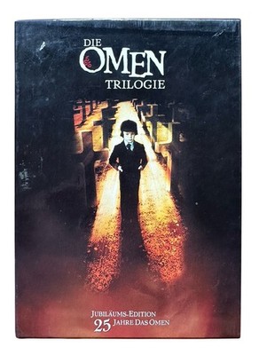 Die Omen Trilogie Jubiläums-Edition 25 Jahre Das Omen 3 DVDs Zustand gut